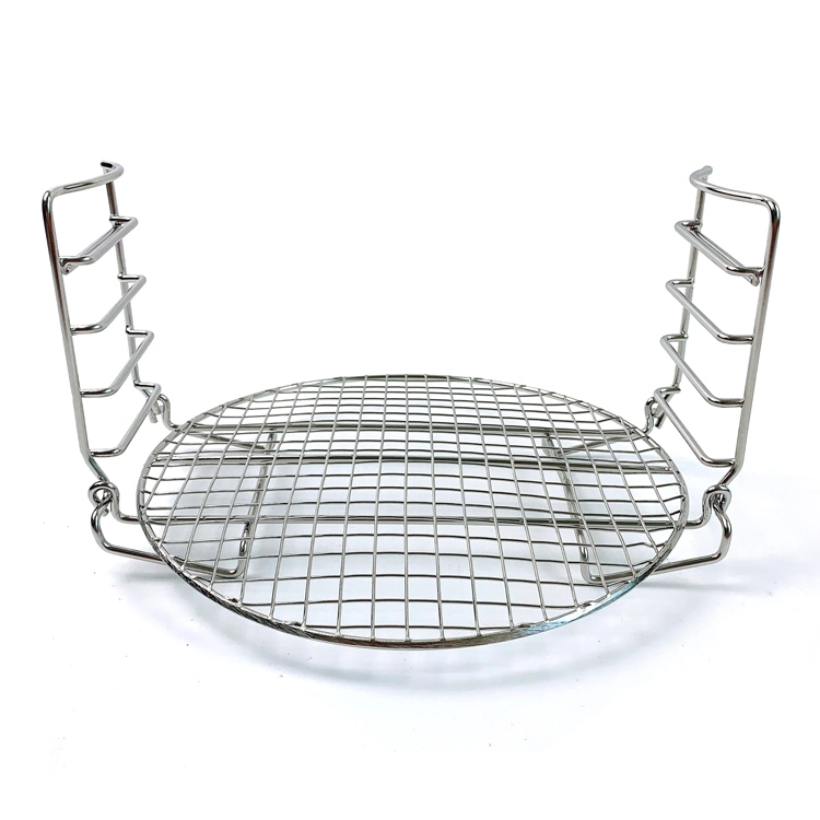 Stainless Steel 304 Drying Cooling Rack 5 Stackable Circular Dehydrator Stand Round Cooking Rack